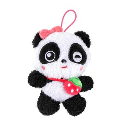 BabyBus [Mascotte Peluche Miu Miu Petite] Panda, un cadeau parfait pour les bébés et les enfants, parfait pour les sorties, les fêtes prénatales et l'entrée à la maternelle