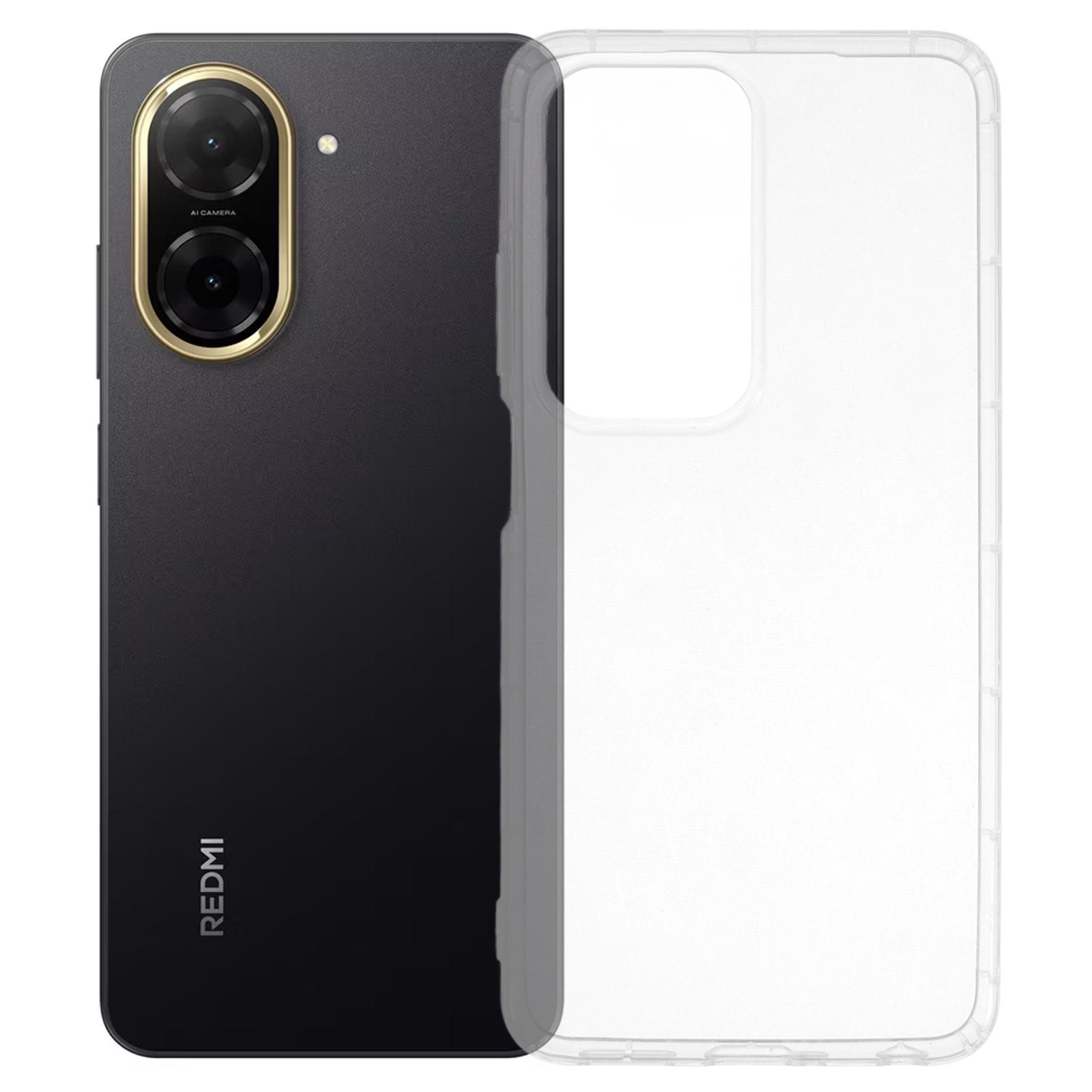 

For Xiaomi Redmi A5 4G (171.7mm) Case Transparent TPU Phone Back Cover Airbag Protection As Shown A