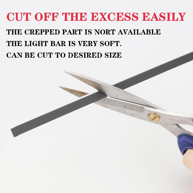 For 22 In1LED Symphony Strip Car accessories RBG 64 color car Ambient Interior Acrylic Strip Guide Fiber Optic Interior light