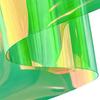Holographic Clear PVC Vinyl Waterproof Iridescent Transparent TPU Jelly Plastic Fabric Fluorescent Transparent Film for Hair Bow