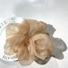 Super Bright Organza Large Intestine Ring Hair Band Girl Head Band Fashion Wide Edge Hair Accessories