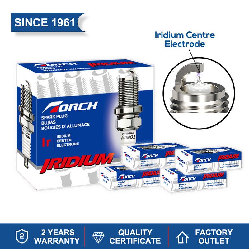 NEW 4/6PCS TORCH Spark Plug D8RTI China Original Replace for Motorcycle UTV Scooter Dirt Bike Go kart ATV Longer Life Time