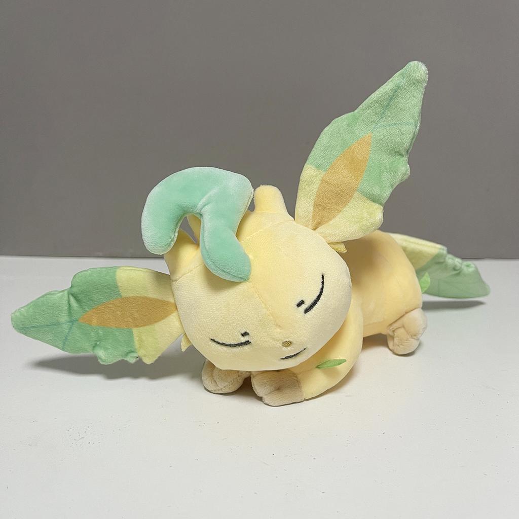 New Sleeping Plush Toy Eevee Evolution Glaceon Leafeon Sylveon Plushies Doll Gifts