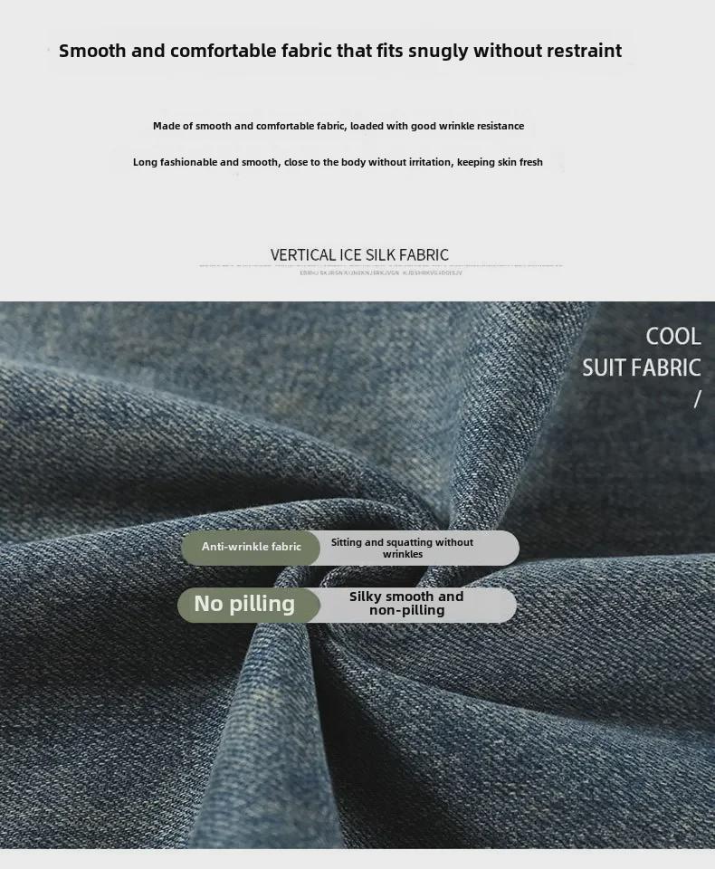 Cement Gray High Waist Wide Leg Jeans for Pear-Shaped Women