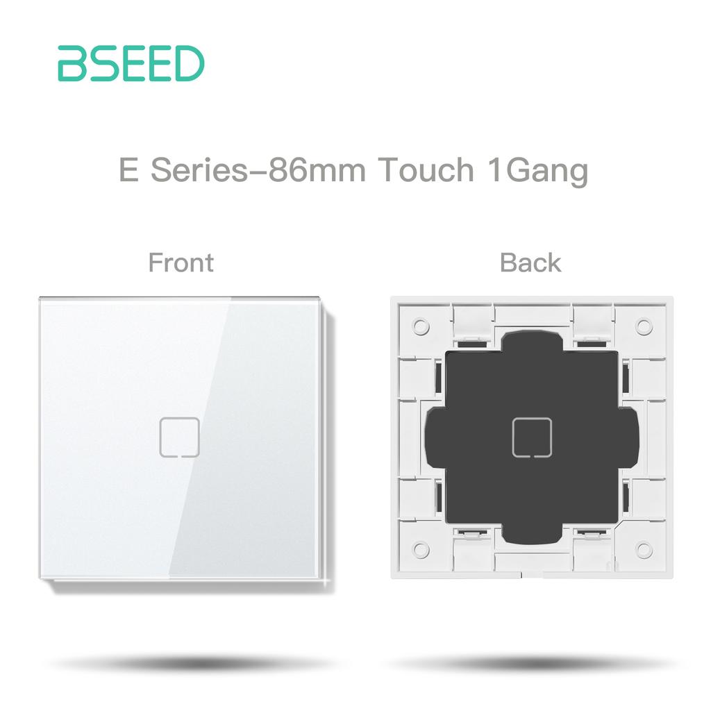 BSEED Zigbee Switches Module Glass Panel Touch Switches USB C Phone Charge Socket Port Smart Function Key EU Sockets Parts