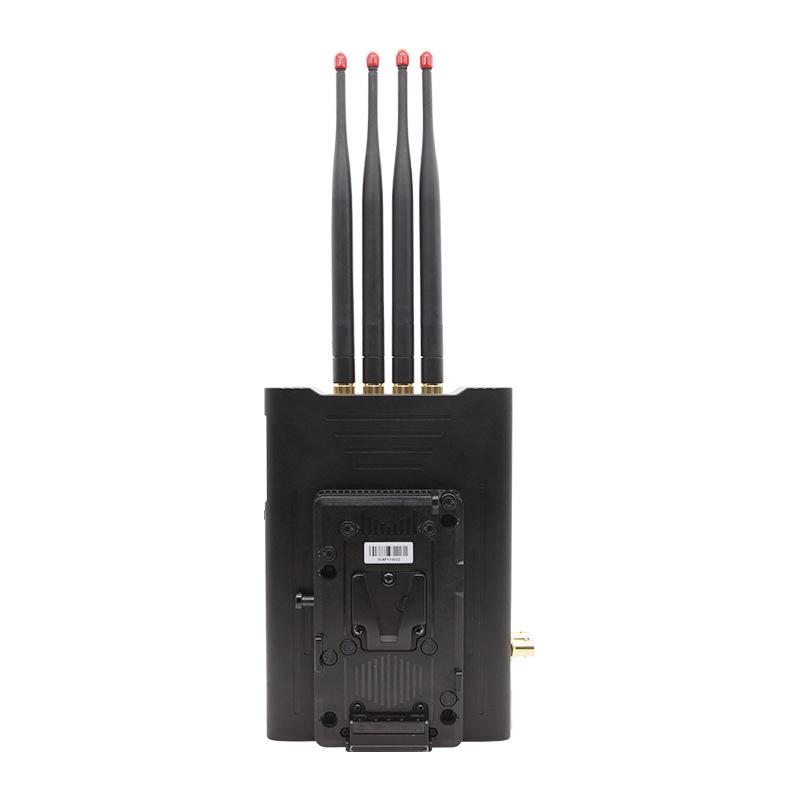 8-Vision Wireless HD Video Transmitter with 700m Range, Dual Receiver Support, and Tablet-Compatible Live Streaming for Camera Audio