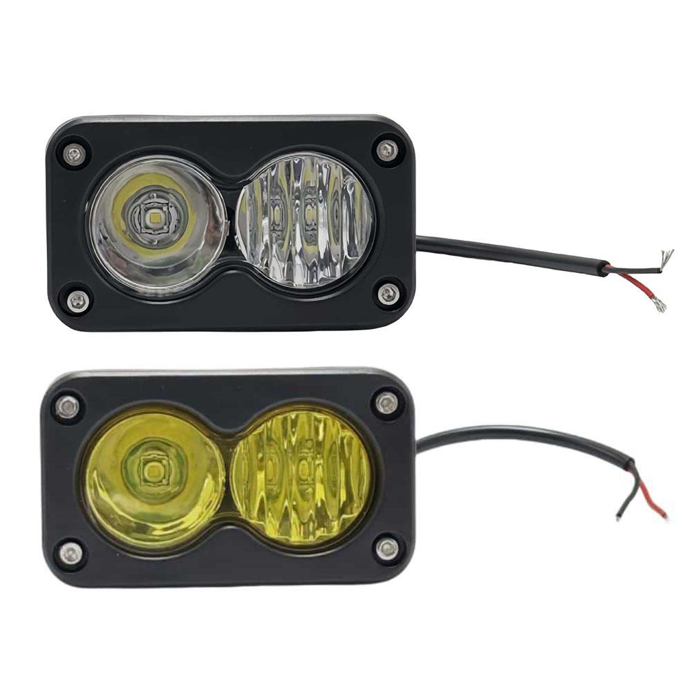 20W LED Work Light 3 Inch Car Spotlight White Yellow LED Pod Driving Work Light for Motorcycle Pickup Truck Offroad Roof Luggage