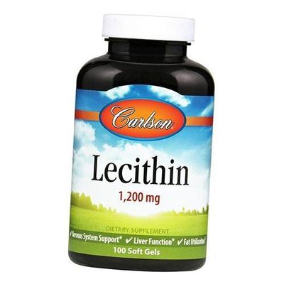 Soy Lecithin, Lecithin 1200, 100gelcaps (72353001)