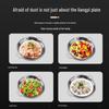 Zhishi Stainless Steel Shallow Steaming Plates with Handles