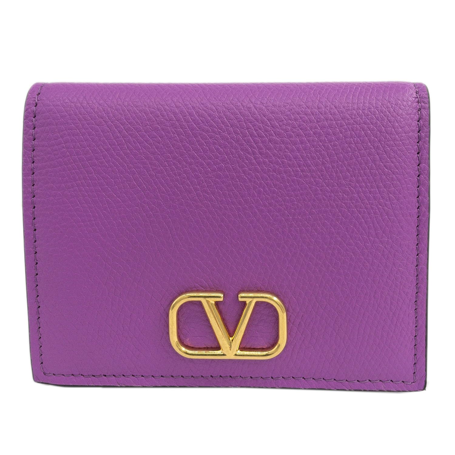 

V Logo Signature Small Wallet VLOGO SIGNATURE [Valentino] Women s [Item] яскраві фіолетовий колір