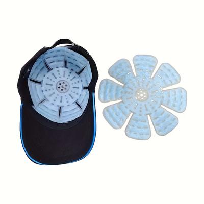 Reusable Cooling Pad Helmet Cooling Pad For Cycling Outdoor Sports Fits Most Hats Cool Catcher Ice Pack Hard Hat Cooling Pad New
