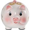 Ceramic Piggy Money Bank Animal Golden Beans Container Cute Pig Coins Saving Box  Desktop