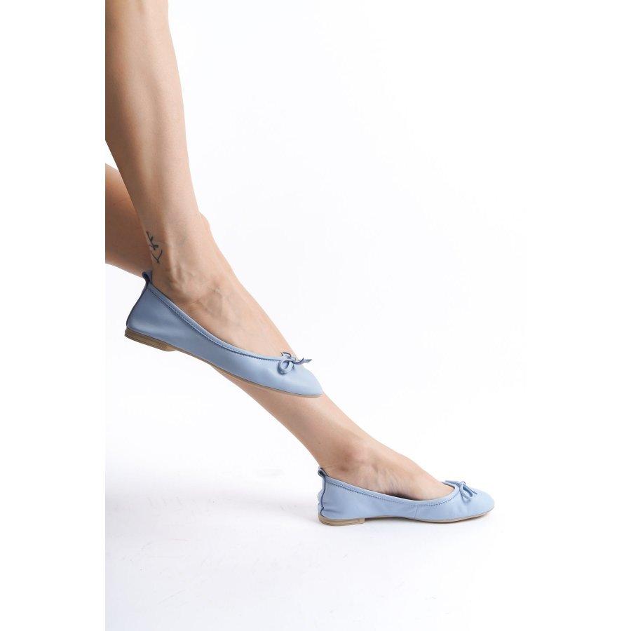 

Женские летние туфли на плоской подошве из натуральной кожи 39 кремовый