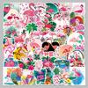 Flamingo & Animal Waterproof Graffiti Stickers: 100-Pack for Suitcase, Scooter, Computer, Tablet