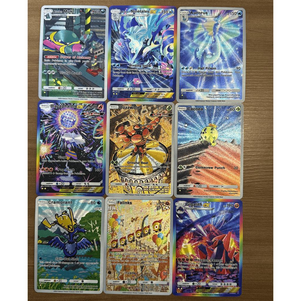 Diy Pokemon Pocket Charizard Blastoise Venusaur Mareep Series English Texture Flash Card Classic Game Anime Collection PTCG Y Kid Friendly