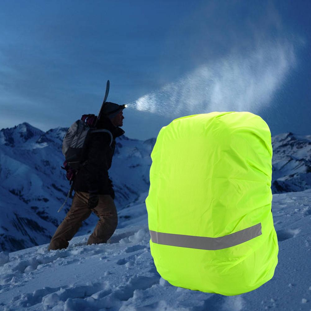 Sırt Çantası İçin Su Geçirmez Yağmurluk Yansıtıcı Toz Önleyici Sırt Çantası Kılıfı Dış Mekan Bisiklet Yürüyüş Kamp Seyahat İçin