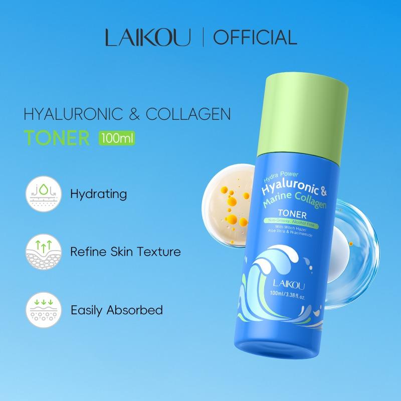LAIKOU Hyaluronic Collagen Toner 100ml, No Additives