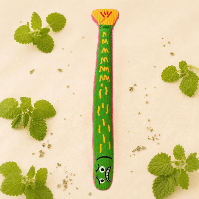 Cat Interactive Teaser Stick 1Pcs Crinkle Paper Catnip Plush Fish Toy Soft Bite Resistant Soothes Anxious Cats for Home Play