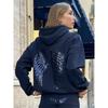2KWEIRD Women's Shinny Sequin Angel Wings Hooded Jacket Pant Long Sleeve Loose Casual Hooded Pullover New Lady Y2K Autumn Outwears
