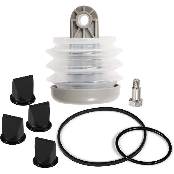 385310076 1-1/2'' Schnabelventil & 385230980 Pumpenbalg & 385310151 O-Ring Für Dometic S, T, J, VHT, VG Serie Vakuumpumpen-Kit