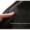 Plus Size Women's Fleece-Lined High Waist Jeans: Slimming, Loose Fit, Wide Hips, Thick Legs, Harem Style.