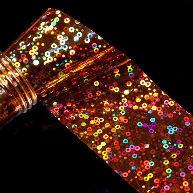 1Pcs Nail Sticker Star Paper Transfer Kit Bottled Laser Nail Sticker Starry Nail Paper Nail Art Accessories