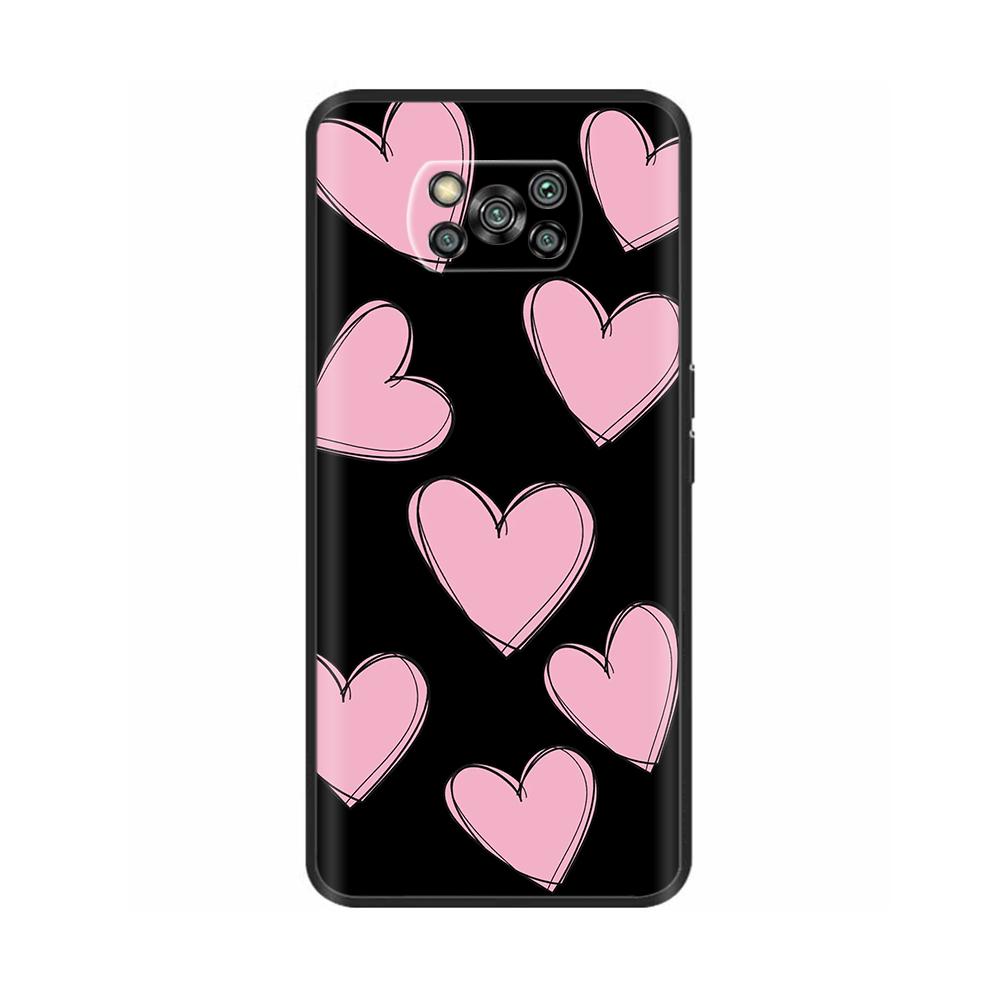 Cover For Xiaomi Poco X3 Pro Case Soft Silicon Black Phone Casse for Poco X3 NFC Case for Poco X 3 NFC PocoX3 Pro TPU Capa Funda