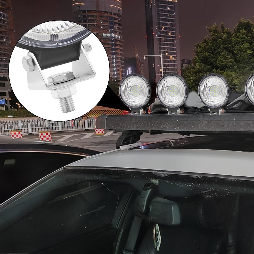 Biqing Bike Stay, Universal 1.6 inches (40 mm) Wide Edition, Work Light, Bracket, Mounting
