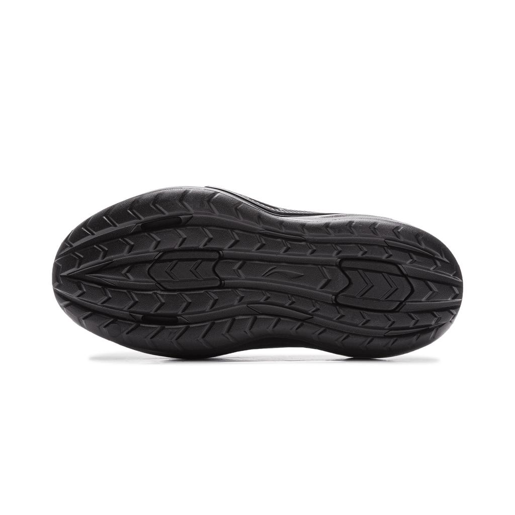 Li Ning Badfive Dunker Croc Soft Comfortable Thick Sole Slip On Shock Absorption Wear Resistant Lightweight Breathable Men Shoes Black ABTV005-10
