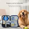 8-Piece Pet Grooming Set: Detangling Comb, Straight Comb, Nail Clippers, File, Hair Removal Knife, Cleaning & Grooming Tools.