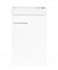 Bathroom Cabinet with Washbasin 60x40 Cm, White Gloss, Hanging, Small