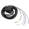 7 Pin Trailer Socket Wiring Kit with 1.5m Cable Towing Socket Wiring Harness for Commercial Vehicles Semi Trailer