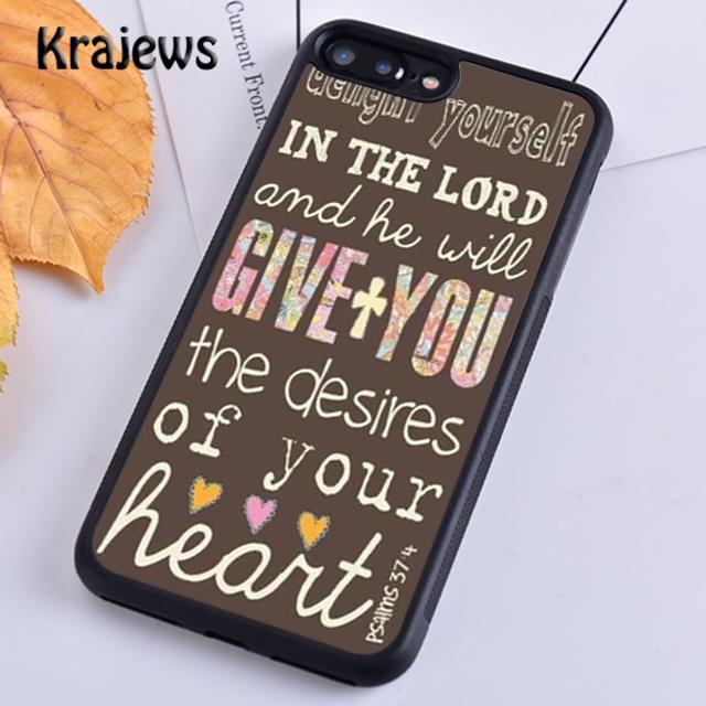 Krajews Bible Verse Philippians Jesus Phone Case Cover For iPhone 17 Air 16 15 14 Plus 11 12 13 Pro Max Coque Fundas