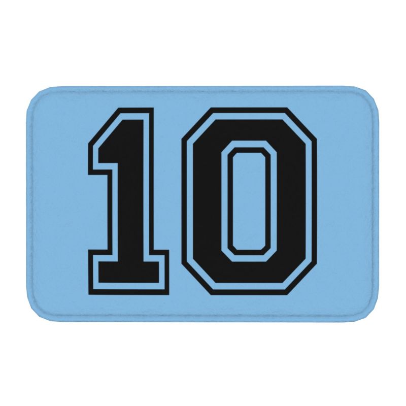 Custom Maradona Doormat Mat Anti-Slip Argentina Soccer Legend 10 Kitchen Bath Garden Rug Carpet 40*60cm