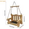 Automatic hanging pet chair feeder balcony villa garden bird feeding