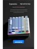 Fenglingdu 87-Key Wired Mechanical Keyboard with Blue, Red, Brown Switches - Gradient, Side-Engraved, Ideal for Gaming and Office Use.