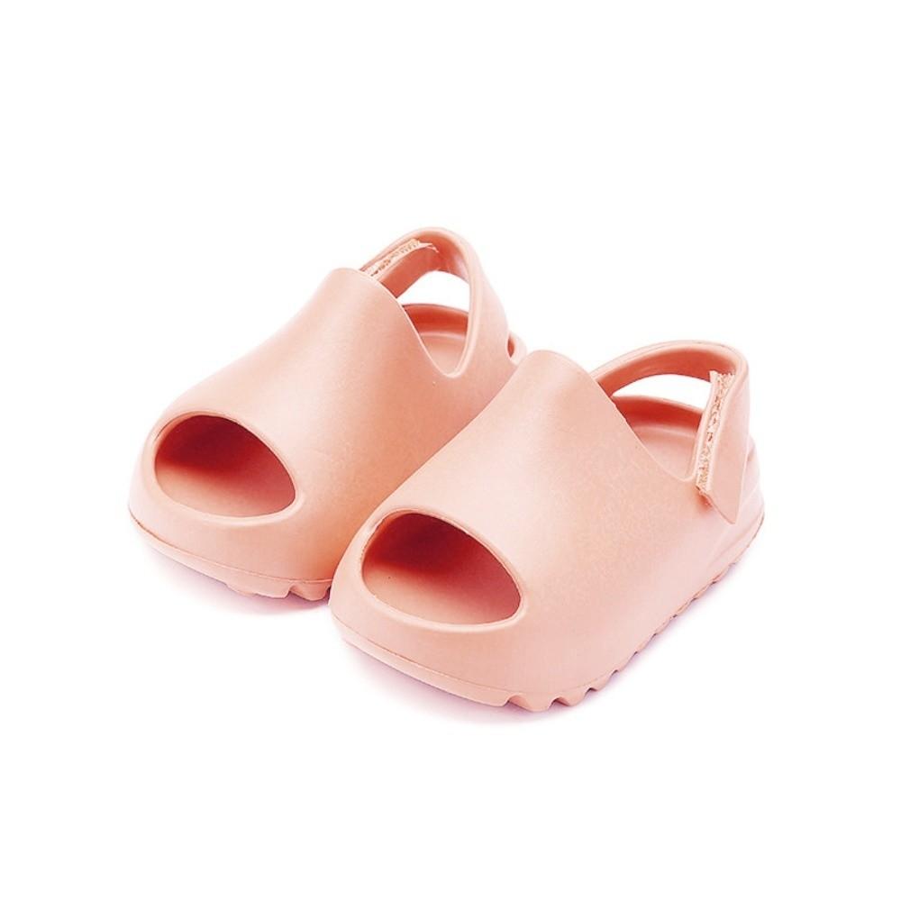 

EVA Thick Soled Outdoor Sandal Soft Baby Shoes Lightweight Children s Slippers Indoor розовый
