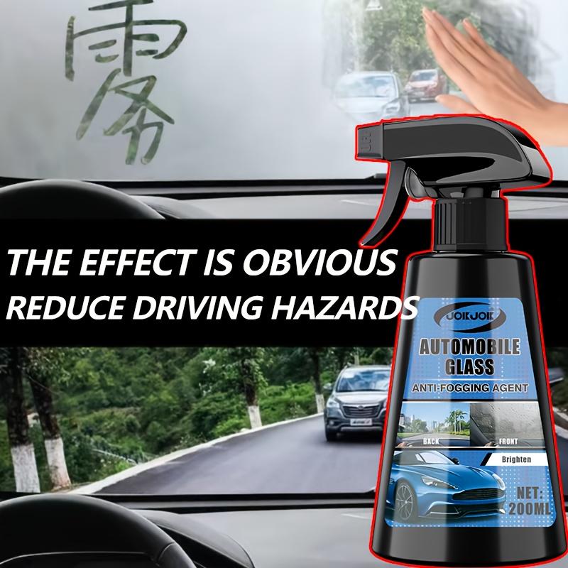 High-capacity anti-fog agent for automotive glass,helmet,window and a variety of other glass types.Long-lasting and fast results