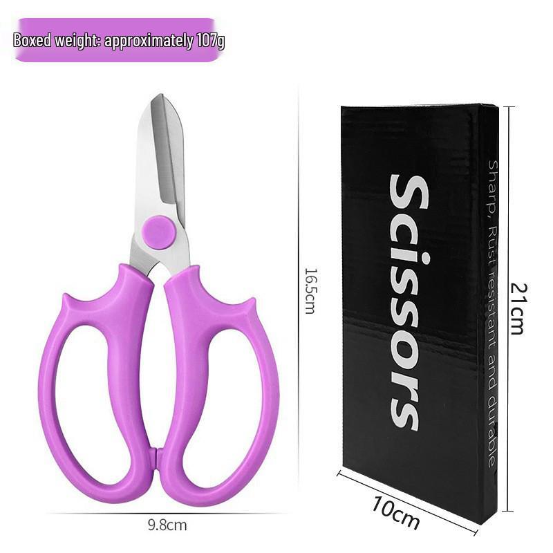 Stainless Steel Florist Pruning Shears: Rose, Tree Branch & Flower Scissors, Multifunctional Garden Tools