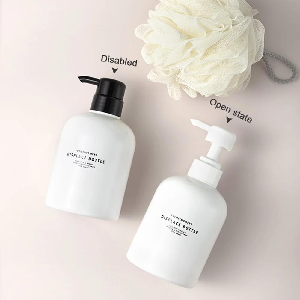 250/450ml Foaming Dispenser Bottle Portable Soap Dispensers Liquid Soap Shampoo Pump Bottles Bathroom Travel Accessories