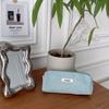 Retro Corduroy Solid Color Pen Bag Student Pencil Case Box Pencil Pouch Women Cosmetic Bags Makeup Bag Key Lipstick Storage Bag