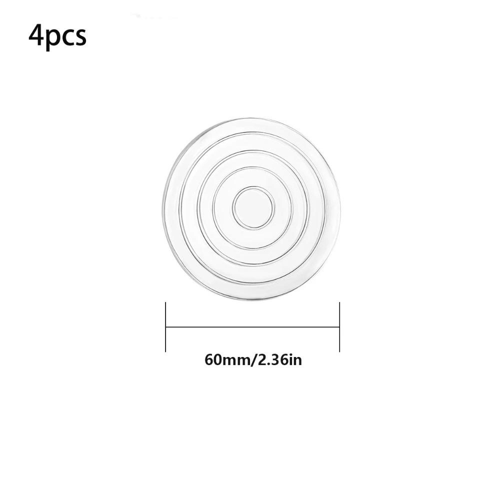 4pcs Shock-Absorbent Ccutting board feet Self Adhesive Feet Pad Portable Silicone Pads  Appliances