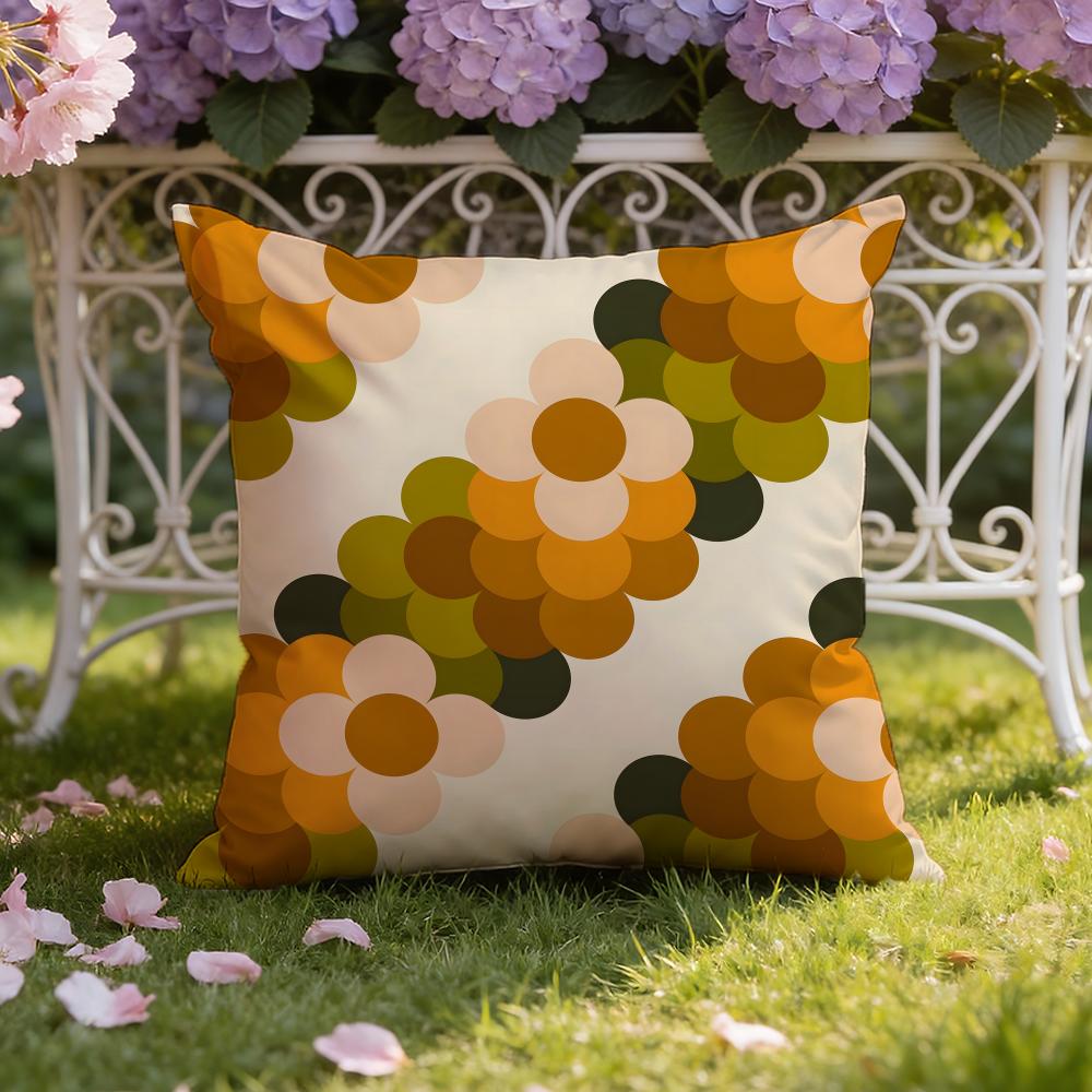 Aesthetic Art O-Orla K-Kiely Cushion Cover Home & Car Dual-Scene Pillow Cover: Reversible for Premium Comfort