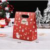 Kraft Paper Bag Christmas Packaging Gift Paper Handbag Santa Claus Snowman Pattern Merry Christmas Home Party Decor Candy Bag