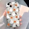 Halloween pumpkin for iPhone17promax space phone soft case 14/13 transparent 15 advanced x anti-drop