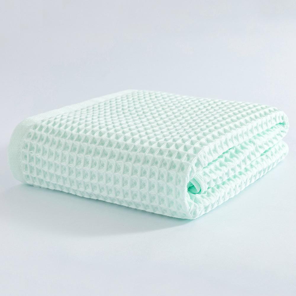 High Quality Waffle Household Hotel For Adults Cotton Face Towel Washcloth Handkerchief Bath Towel