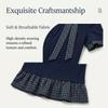 Fake Two-Piece Plaid Short-Sleeve T-Shirt With Lace Hem For Women New Spring/Summer Base Shirt With Ribbons