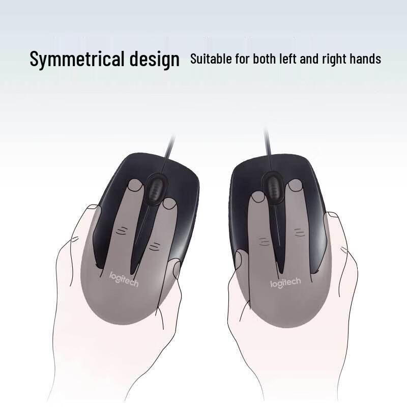 Logitech M90 Wired Optical Mouse