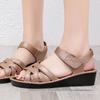 New Women's Sandals Summer Flat Bottom Soft-soled Beach Sandals Mother Shoes