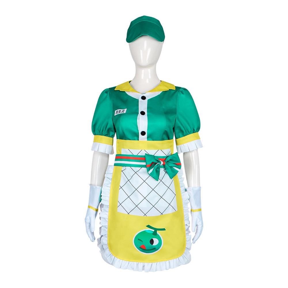 Overwatch Zhou Meiling Cosplay Costume For Halloween Anime Game Role Play Celebrations